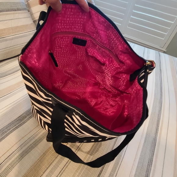 Kate Spade striped foldable tote bag - Picture 2 of 6